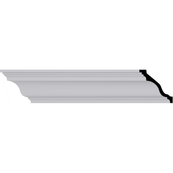 Ekena Millwork 5 7/8"H x 5 7/8"P x 8 3/8"F x 94 1/2"L Edwards Crown Moulding MLD06X06X08ED - main